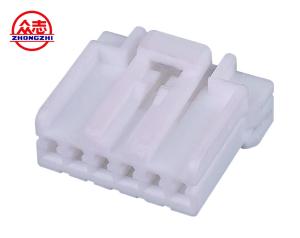 Wholesale White Color Female Automotive Wire Connectors 6 Pins TS16949 Certification from china suppliers