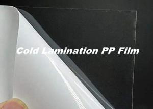 Wholesale Clear PSA CPP Cold Laminating Film 1220x2440 Mm For Pictures Protection from china suppliers