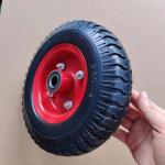 Wheelbarrow Garden Seat Cart Rubber Inflatable Wheel 4.10/3.00 -4, Plastic