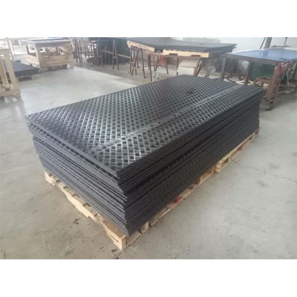 HDPE Temporary Footpath Matting 2x4ft Plastic Excavator Mats Rig Matting Board