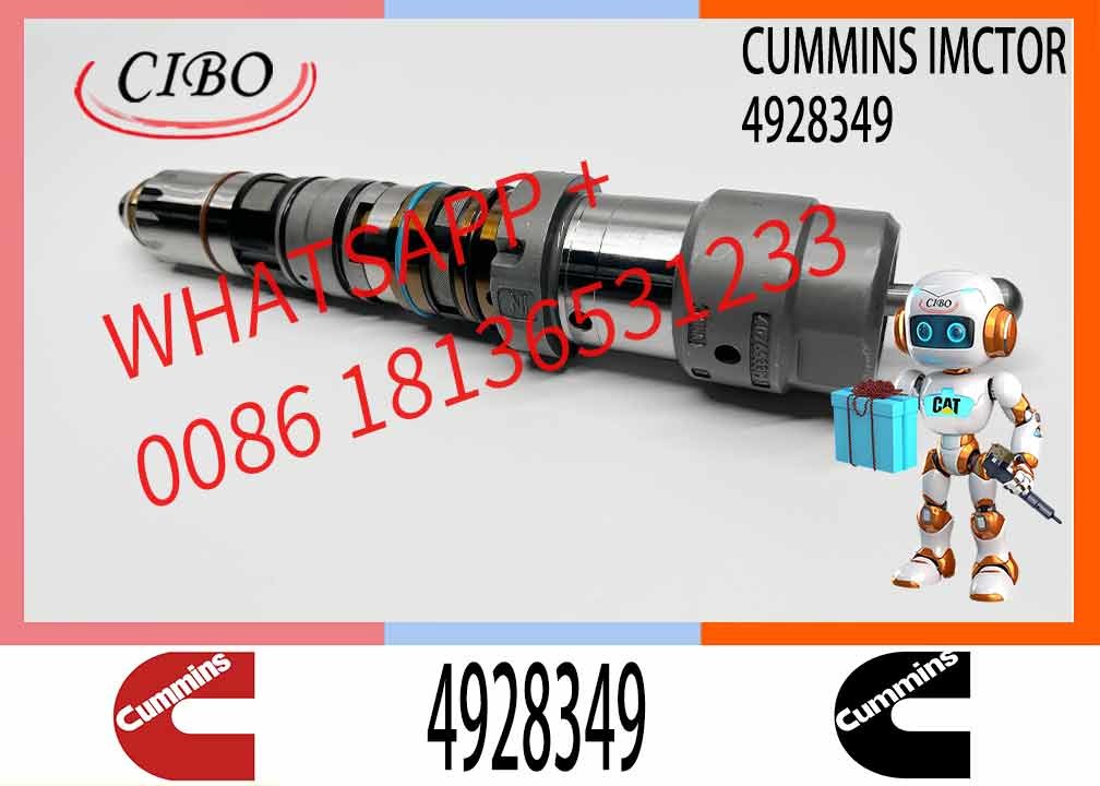 Common rail injector fuel injecto 4326779 4928346 4928349 for QSK23 Excavator QSK23 QSK45 QSK60