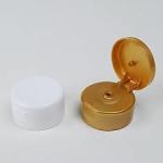 Colorful Flip Top Bottle Caps , Cosmetic Bottle Cap For Body Lotion / Liquid