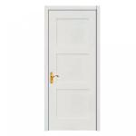 Indoor Shaker Plain Wooden Solid Interior Hard Wood Door CE approved