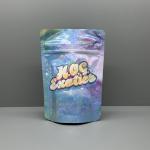 Food Grade Weed Holographic Bags Aluminum Foil Stand Up Pouch