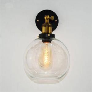 Wholesale dison bulb included Glass Wall Sconces lamp light Kitchen Lamp （WH-VR-108） from china suppliers