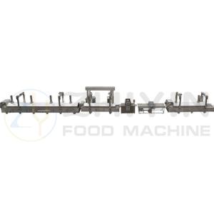 Wholesale 100kg/H Crisps Making Machine PLC French Fries Making Line from china suppliers