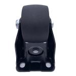 Nylon Low Center Of Gravity Rigid Plate Caster Wheel 50mm