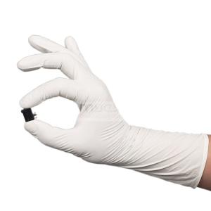 Wholesale 300mm / 12 Inch Cleanroom Nitrile Gloves For Class 100 ISO from china suppliers