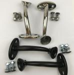 Universal Year Hot Rod Hiboy Headlight Stand in Black or Silver Paint for