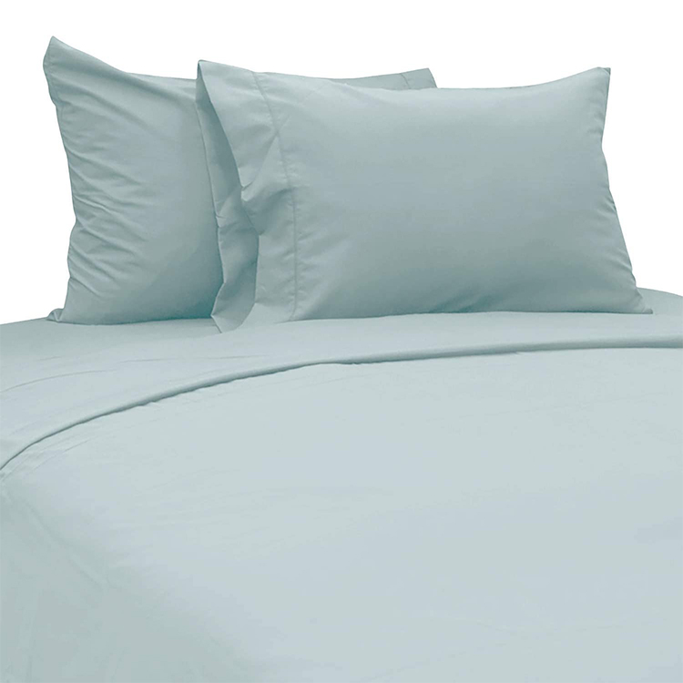 Home/Hotel/Dormitory Filling no Gray Blue Home Textiles Four Piece Sets 100% Polyester