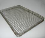 Flanged Screen Stainless Steel Braided Wire Mesh Frame 304 314 310s