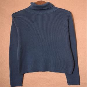 Wholesale Soft Touch High Neck Pullover Sweater Women's Multicolor 80% cotton from china suppliers