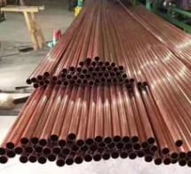 Wholesale C101 Rigid Cold Drawn Seamless Straight Pure Copper Heat Tube For Refrigerator / Air Condition from china suppliers