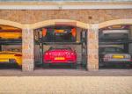 60fpm 2955Kg Vehicle Auto Parking Lift Stainless Steel Cab Walls