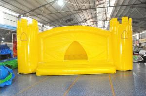 Wholesale Yellow Big Jump Moonwalk Commercial Grade Bounce House For Adults EN71 Approved from china suppliers
