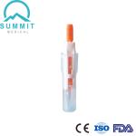 Sterile Disposable Safety Lancet Needle 21G 2.2mm, 100 Blood Lancets Per Box