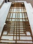 High-grade 304 stainless steel mirror rose gold stainless steel wall panels