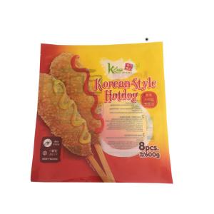 Wholesale custom printed three side seal frozen food grade nylon plastic packaging vacuum bag for packing for food from china suppliers