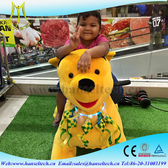 Hansel cow electric riding animal and zippy pets rides in mall for sale
