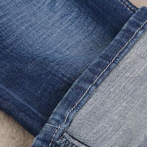 Wholesale 4 Way Slub Stretch Denim Fabric For Men Brand Jeans 373gsm from china suppliers