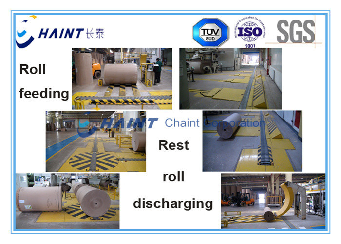 Industrial Corrugated Board And Roll Handling Systems 18 M / Min Brand New Condition
