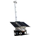 Waterproof Industrial Mobile Solar Generator Trailer For Commercial