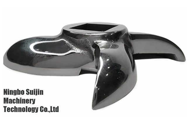 OEM Lost Wax Investment Casting Mechanical Impeller Mixer / Agitator Blades Parts