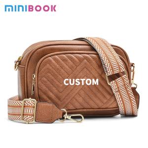 Wholesale Custom Logo PU Luxury Crossbody Bag for Women Purses and Handbag in Fashion Style from china suppliers
