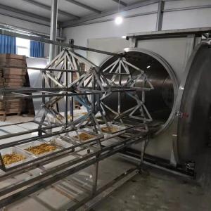 Wholesale 2450MHz Tropical Fruit Microwave Vacuum Dryer Industrial Tray Drying Oven from china suppliers
