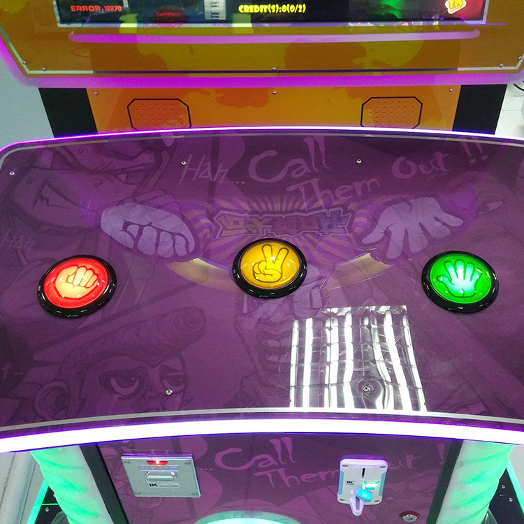 Enghish Language Ticket Redemption Machine Coin Operated Lottery Amusement