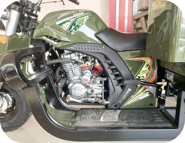 Motorized Cargo 250cc 3 Wheel Gasoline Tricycle