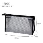 Wholesale Folded Beauty Travel Eva Mesh Cosmetic Bag See Through