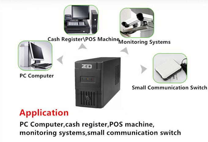 Standby 600W 1000VA Line Interactive UPS Power Supply For Router