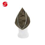 Military Police Captain Navy Officer Garrison Cap With Embroidered Logo