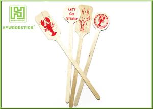 Wholesale 140mm Cute Wooden Coffee Stirrer Sticks Beverage Stirrers For Restaurant from china suppliers