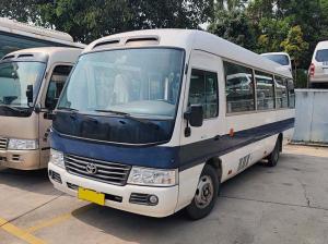 Wholesale LHD 23 Seats Used Coaster Bus , Toyota Used Diesel Coaches from china suppliers