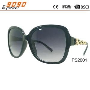 Wholesale Newest Style 2017 Men's plastic Fashionable Sunglasses ,UV 400 Protection Lens from china suppliers