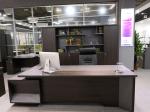 Noble Office Manager Desk Wooden Materials 2600mm*2200mm*750mm Dimension