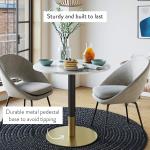 Mid Century Modern Dining Room Table Kitchen Furniture 20.4kg Custom Made