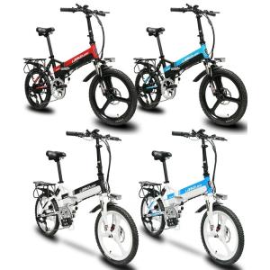 Wholesale 20 Inch Foldable Portable Electric Bike 48v 13AH L G Battery 400W Motor from china suppliers