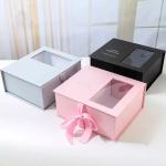 Embossing Recycled Paper Gift Boxes
