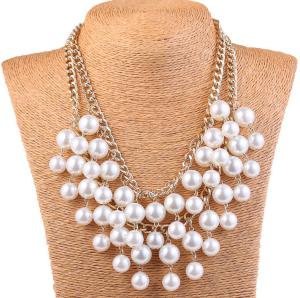 Wholesale The European and American fashion new sautoir Temperament joker imitation pearl necklace from china suppliers