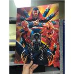 Marvel Art Prints 3D Lenticular Poster For Living Room Boy Bedroom Gift