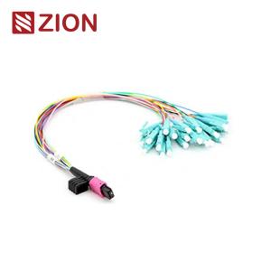 Wholesale 24 Fibers MTP To LC 24F MTP(Male) -LC Fan-Out 0.9mm 30-35cm Patch Cable from china suppliers