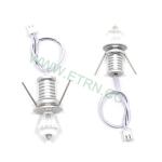 Stunning Crystal Color 6 x 1W Dimmable Starry Downlights Set Recessed Ceiling