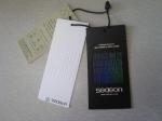 Bespoke Paper Clothing Brand Hang Tags And Labels Perforated Garment Tags