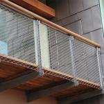 Balcony Balustrade Flexible Stainless Steel Cable Mesh X Tend High Open Area