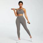 3 Pieces Women Sportswear High Waist Leggings Suit Custom Logo