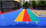 Waterproof Interlocking Sports Tiles Portable Basketball Sport Court Material