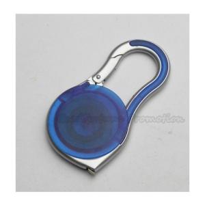 Wholesale Promotional printed logo Advertising carabiners keychain keyrings with tape gift from china suppliers
